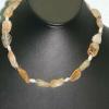 Rutilated quartz accented with fresh water pearls. Chic collection. 17" long. [Stress, luck, creativity] $45